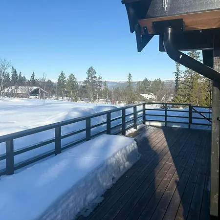 Дом отдыха Hojtliggende Med Panoramaudsigt Naer Geilo Ол