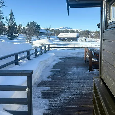 Дом отдыха Hojtliggende Med Panoramaudsigt Naer Geilo *